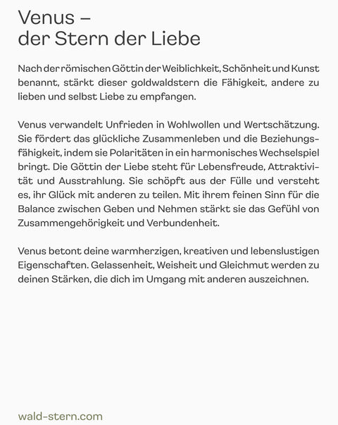 Venus - der Stern der Liebe